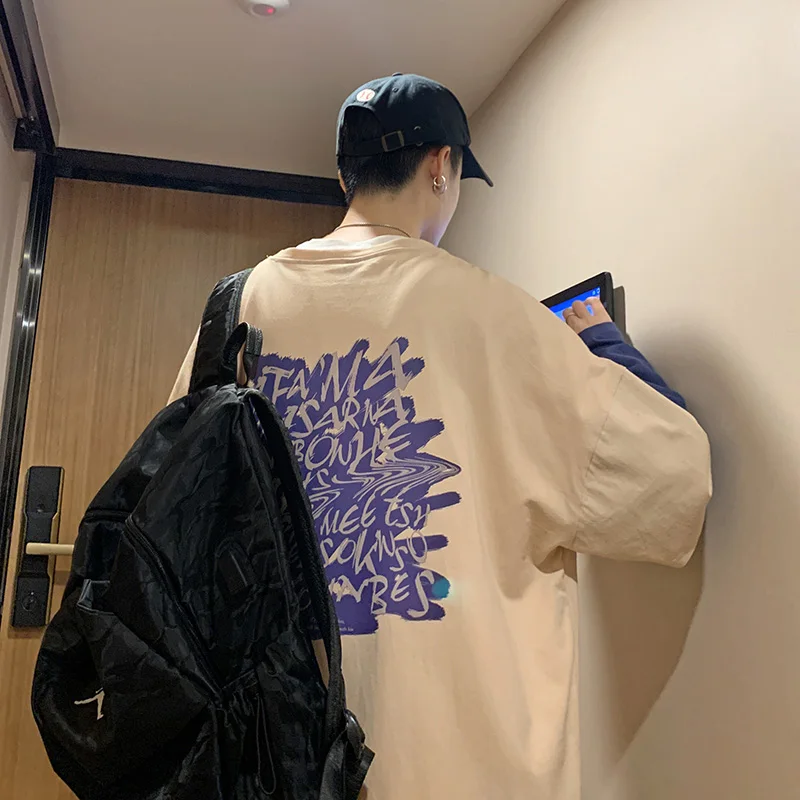 超美品 男性と女性のための流行のレタリング,だぶだぶの服,ツーピース,長袖,黒 国内最安値！ -24-7ops.com