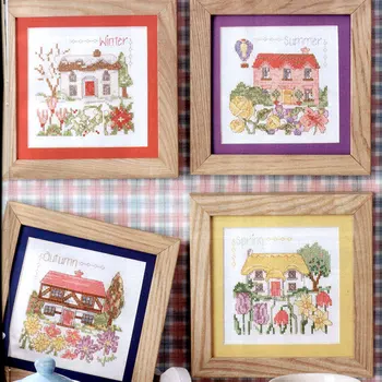 

Crazy120-1 DIY Homefun Cross Stitch Kit Packages Counted Cross-Stitching Kits New Pattern NOT PRINTED Cross stich Painting Set