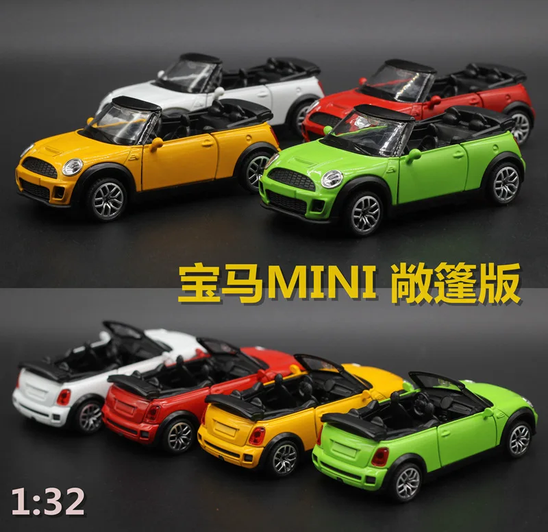 1: 32 Мини-трансформер версия сплава Модель автомобиля звук и светильник версия модели игрушки