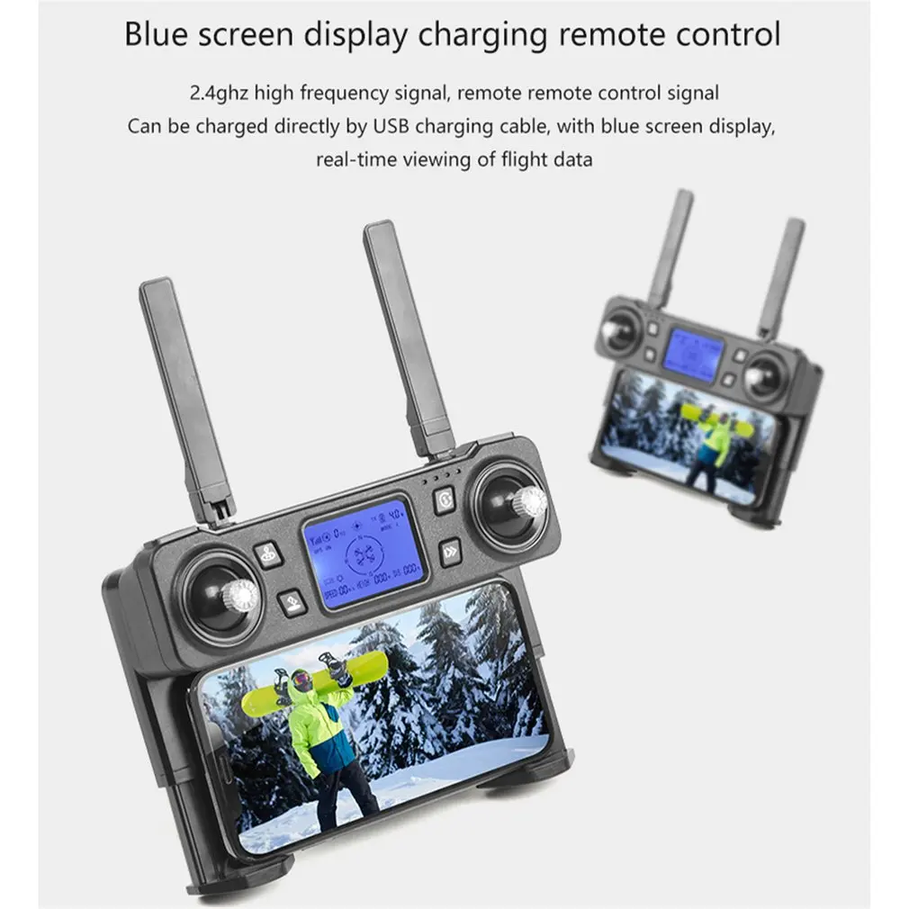 K20 Радиоуправляемый Дрон с камерой 4K ESC 5G gps WiFi FPV Бесщеточный 1800 м управляемый дистанционный складной Радиоуправляемый вертолет самолет игрушки