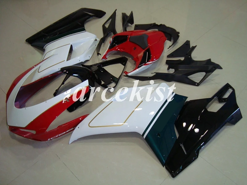

Injection Mold New ABS Motorcycle Fairings Kit Fit for Ducati 848 evo 1098 1198 1098s Bodywork Set Custom