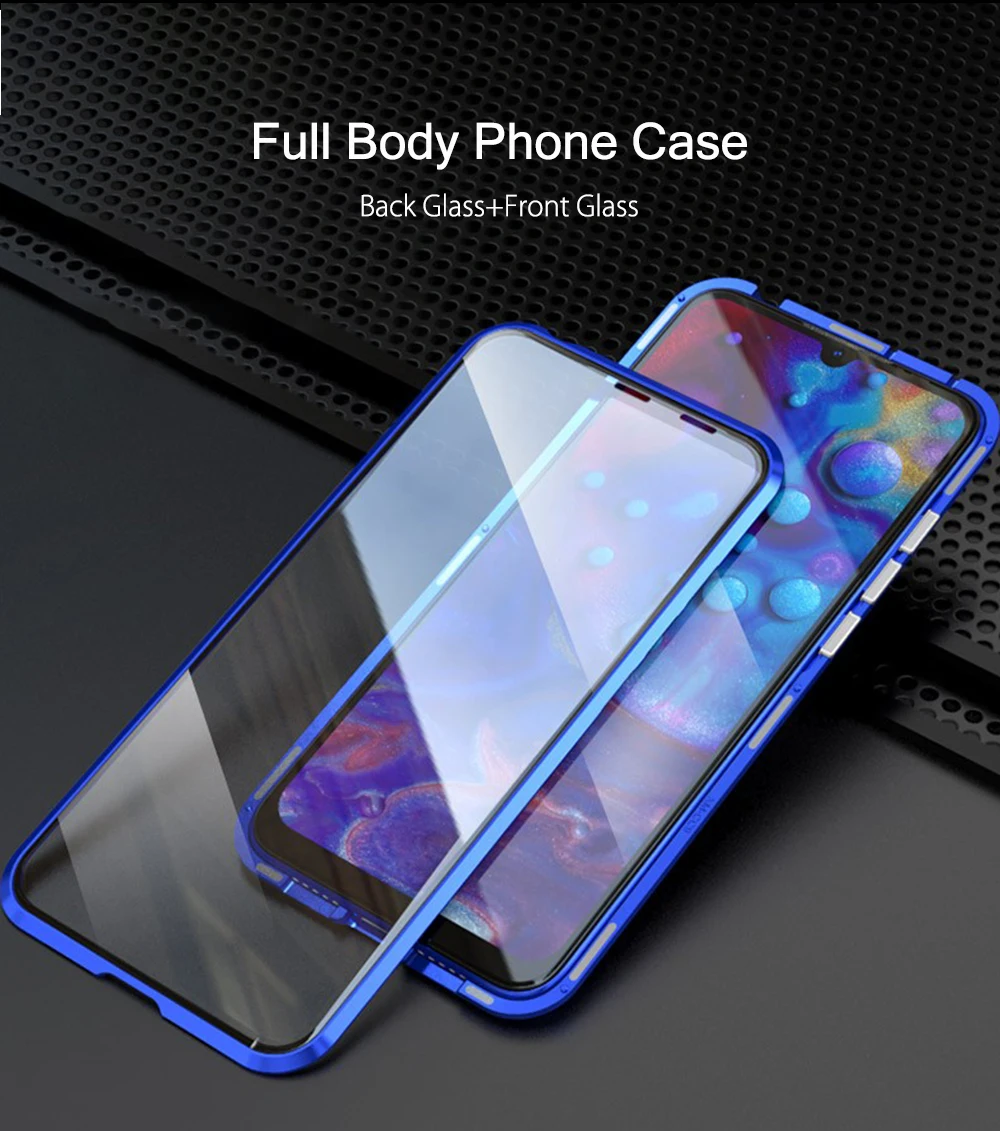 Магнитный чехол для Xiaomi mi 9 Lite, чехол mi A3, двусторонний, закаленное стекло, полная защита, чехол для Xiaomi mi A3 mi 9 Lite, чехол