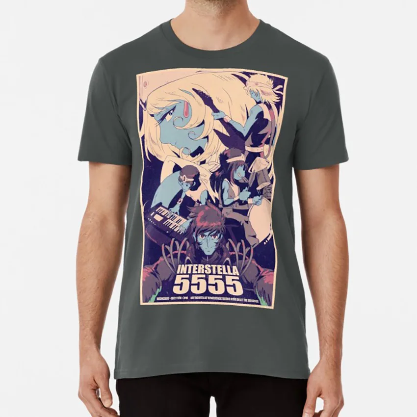 Daft Punk Interstella 5555 T Shirt Punk 