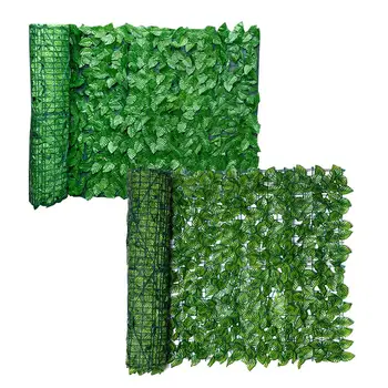 

0.5*3M/0.5*1M Artificial Leaf Screening Roll Protected Privacy Hedging Wall Landscaping Indoor Out Garden Fence Balcony Screen