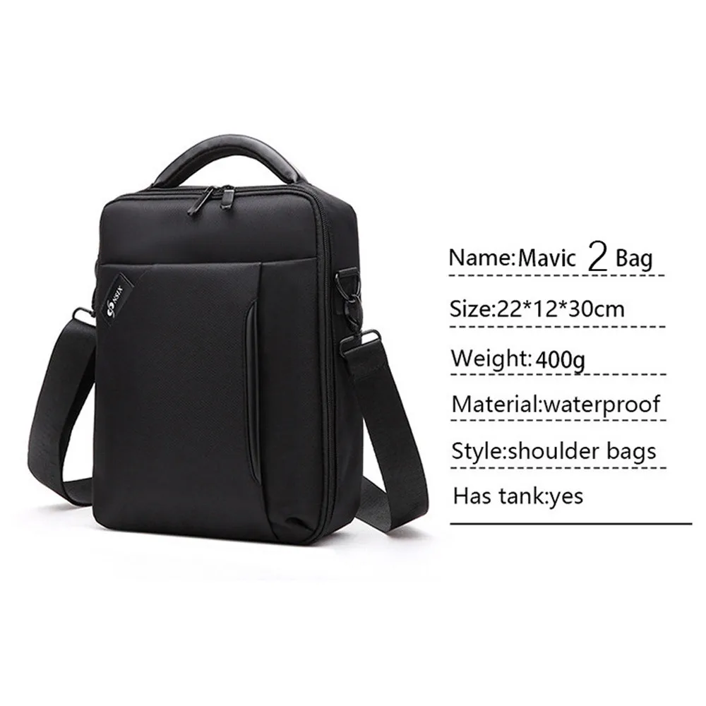 DJI Mavic 2 сумка на плечо Maivc 2 Pro Zoom Портативная сумка для хранения Одна сумка для переноски получаемый Рюкзак Нейлоновый водонепроницаемый материал