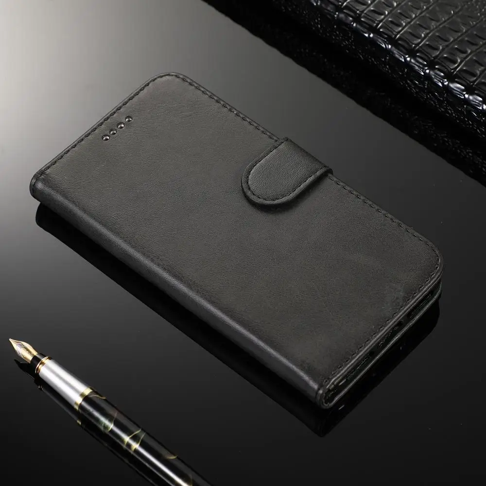 Роскошный кожаный чехол-книжка для Xiaomi Redmi 5 7 Note 5 6 7 8 Pro K20 Pro S2 чехол-накладка