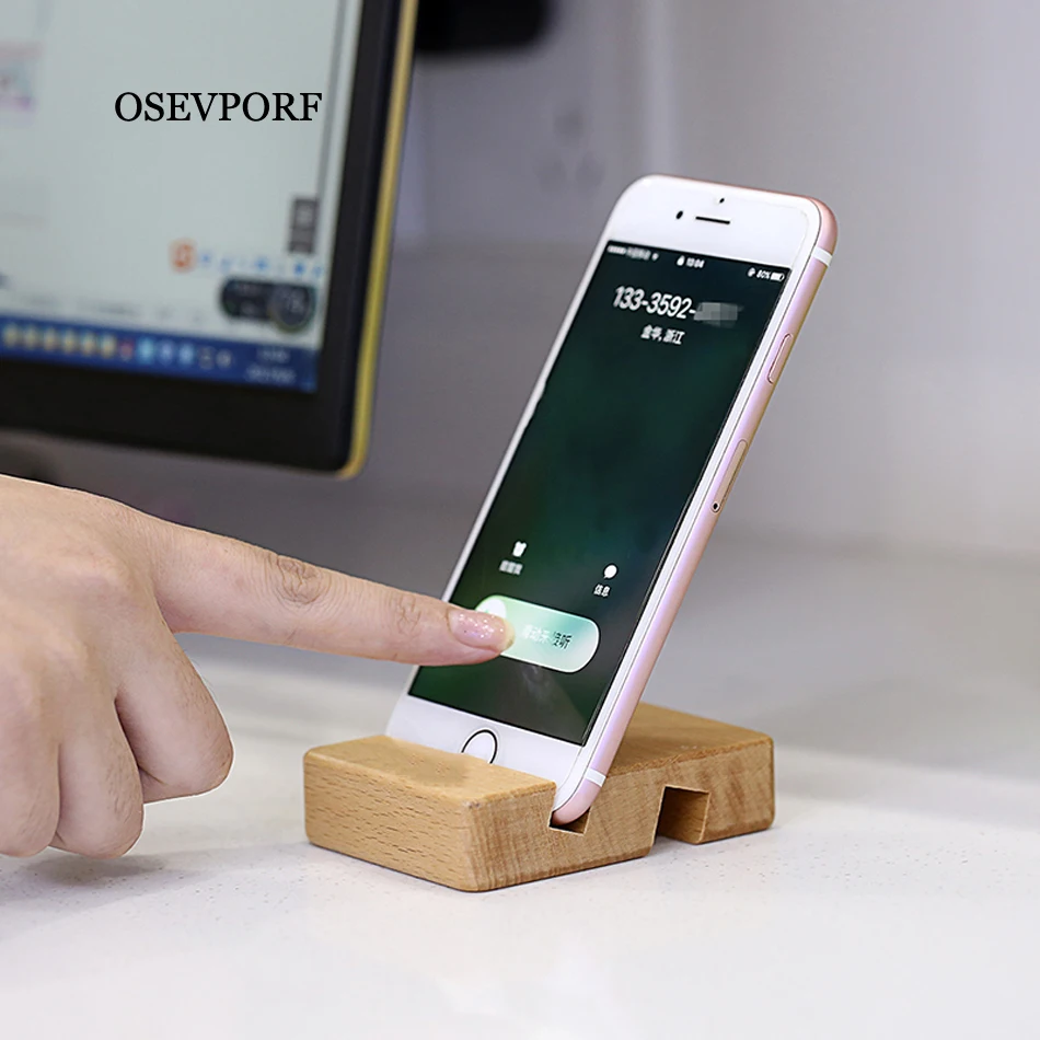

Phone Holder Stand For iPhone 11 Pro Max X S R 7 Wooden Mobile Phone Stand For Samsung S9 S8 S10 Tablet Stand Desk Phone Holder