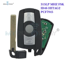 Remtekey car key 3 button KR55WK49127 315LP MHZ Smart Key Fob for BMW 3 5 series X1 X5 X6 Z4 2006 2007 2008 2009 2010 2011 315 433 868 mhz smart remote key 4 buttons for bmw 3 5 7 series cas4 system 2009 2010 2011 2012 2013 2014 2015 2016 kr55wk49863