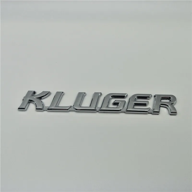 Для Toyota Kluger Hybird Эмблема для задней буквы значок символ