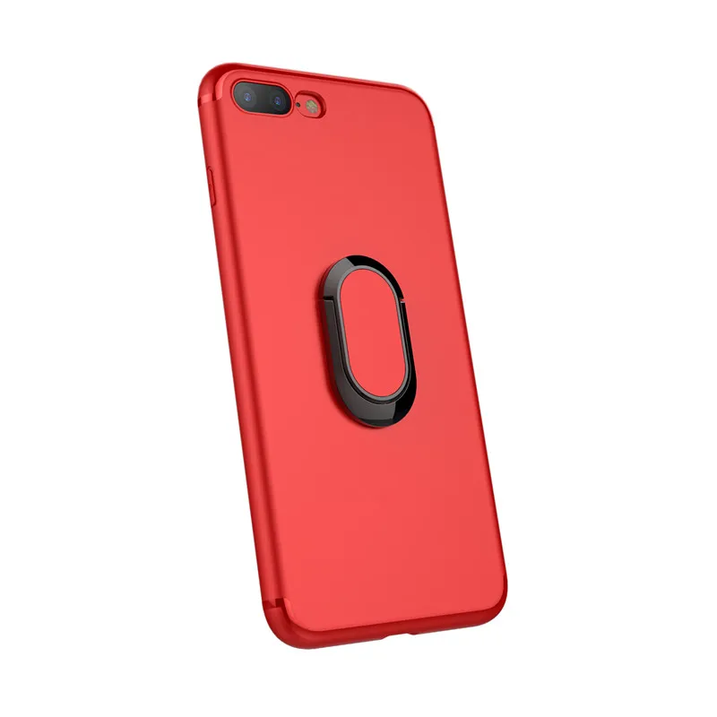Чехол для iphone 11 X XR XS Pro Max, Модный деловой чехол с кольцом на палец, держатель для телефона, задняя крышка для iphone 6, 6 S, 7, 8 Plus