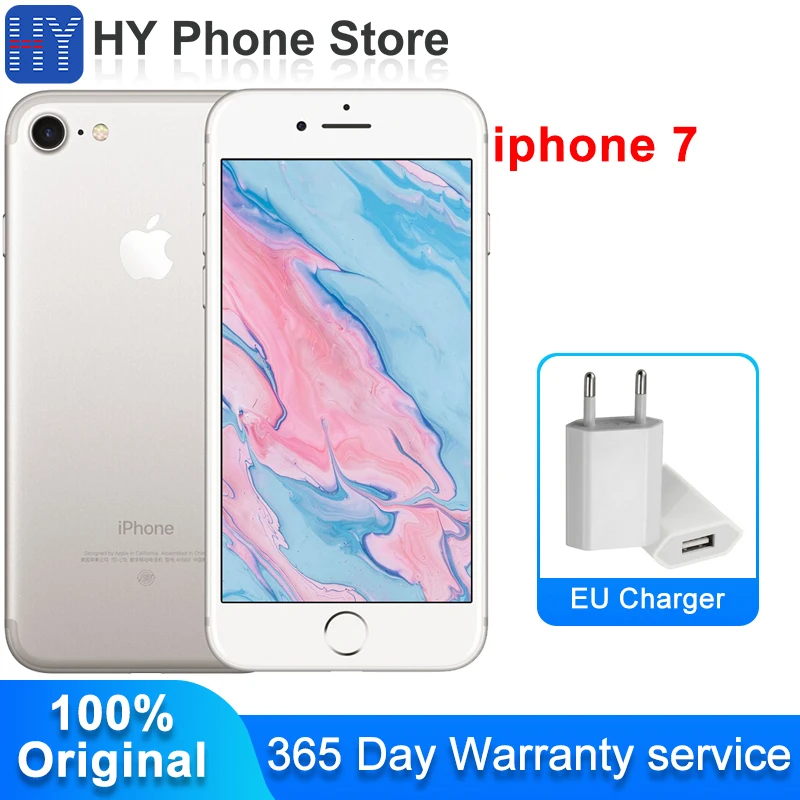 Смартфон Apple iPhone 7 разблокированный 32 Гб ПЗУ iOS A10 Touch ID камера 12 МП экран 4 дюйма 4G LTE
