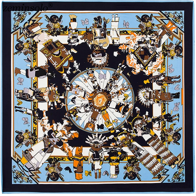 Женские квадратные шарфы шали 100% саржевый шелковый шарф роскошный бренд большой