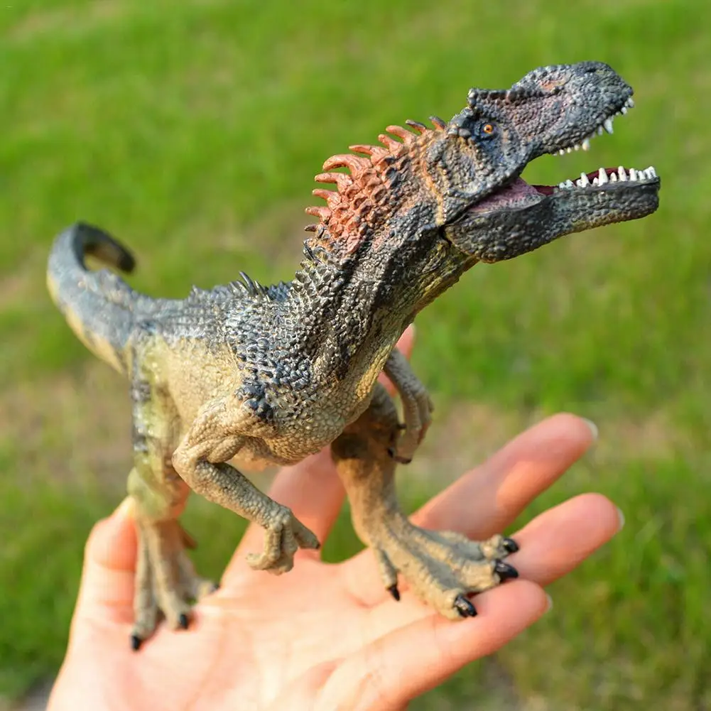 Игрушечная модель динозавра 10 дюймов дети динозавры Allosaurus фигурка Юрского периода достаринная игрушка животных