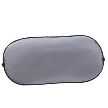 

Practical Black Rear Side Window Mesh Visor Shield Sun Visor Screen Sunshade Cover With 4 Suction Cups For Car UV Protection