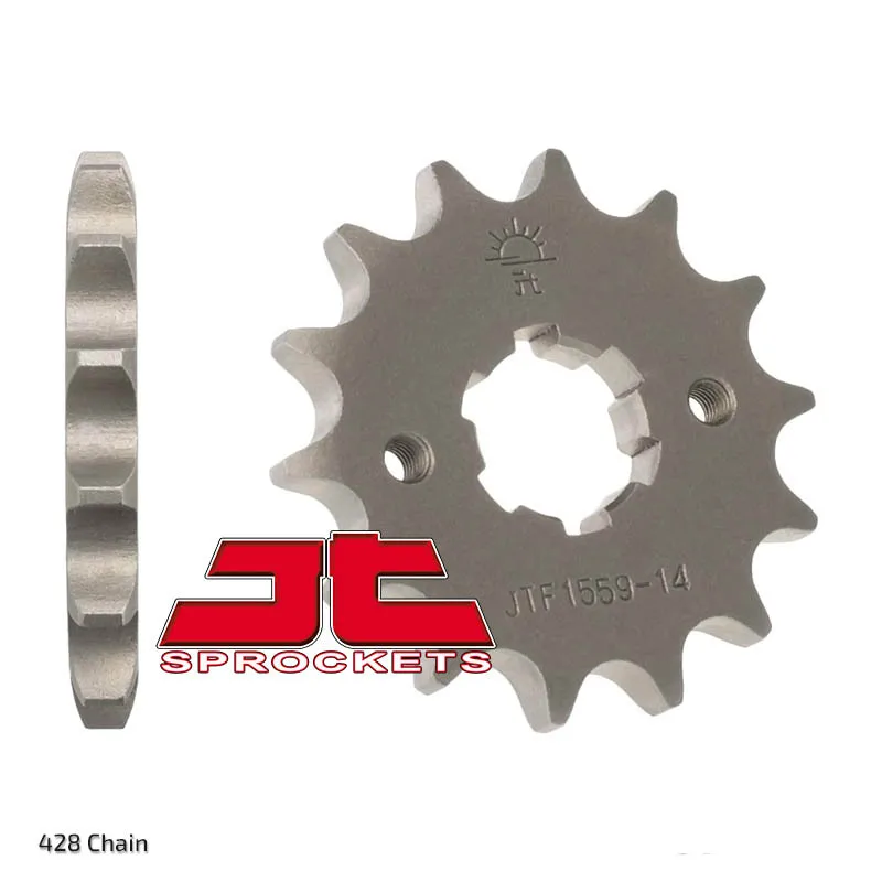 428 14T передняя Звездочка мотоцикла для Yamaha TW1255EK TW1253XT 5RS TW200 3LY T U W A B D E F TW225