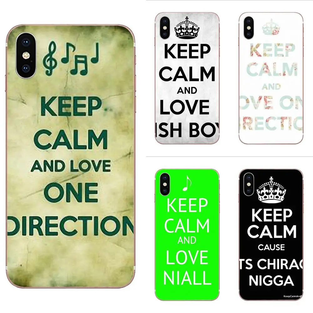 One Direction Keep Calm And Love 1d для Xiao mi 3 4 4C 4i 5 5s 5X6 6X8 SE Pro Lite A1 Max x 2 Note | Мобильные телефоны и