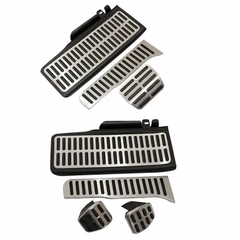 

Car Stainless Steel Pedal For Volkswagen Vw Golf 5 6 Mk5 Mk6 Jetta Mk5 For Skoda Octavia A5/At/Mt