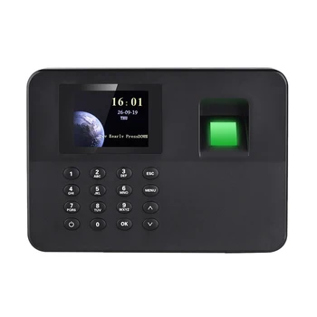 

Fingerprint Attendance Machine Intelligent Employee Checking-in Recorder Access Control System with 2.4 Inch LCD Screen