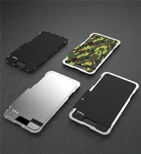Image 1 - Zırh kral paslanmaz çelik Metal Flip Case iPhone 11 11 Pro Max XS XR darbeye kapak iPhone X için 8 7 artı 6S kapak lüks