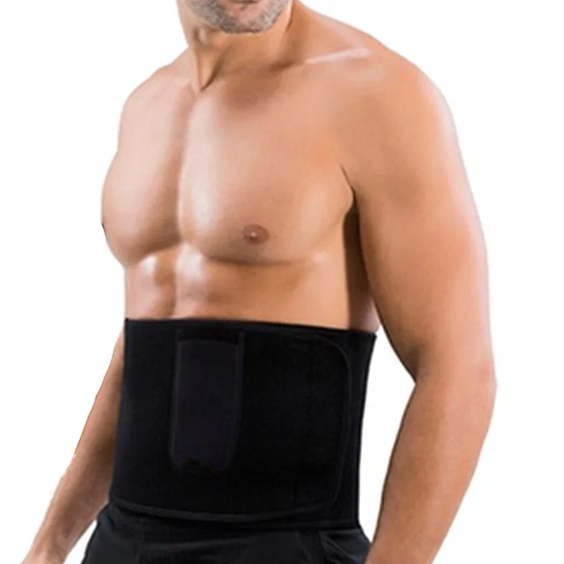 Новый тренажер для талии, мужской неопреновый утягивающий пояс, мужской шейпер для живота, уменьшающий пояс для тела, Корректирующее белье