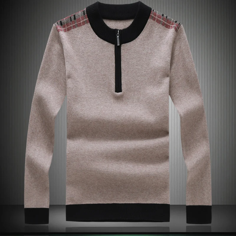 MOGU зимний модный однотонный мужской s свитер Повседневный свободный свитер с длинными рукавами для мужчин большой размер 7XL 4 цвета