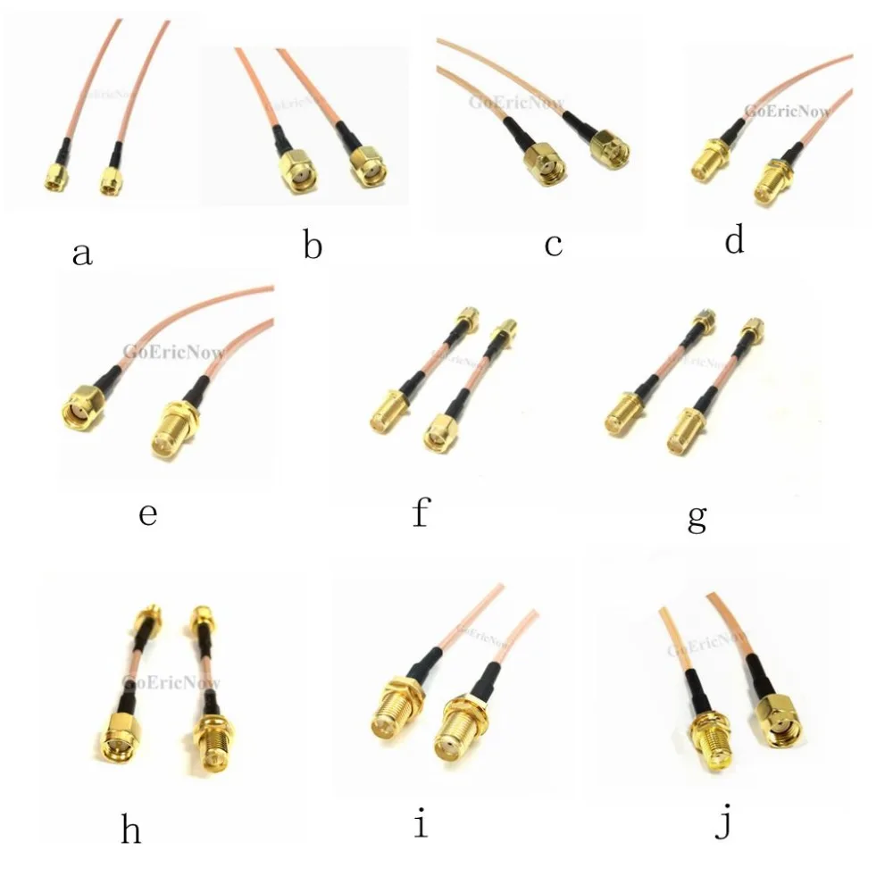 1 шт 15 футов RF коаксиальный RP SMA/Вилочная часть разъема SMA женский Джек удлинитель