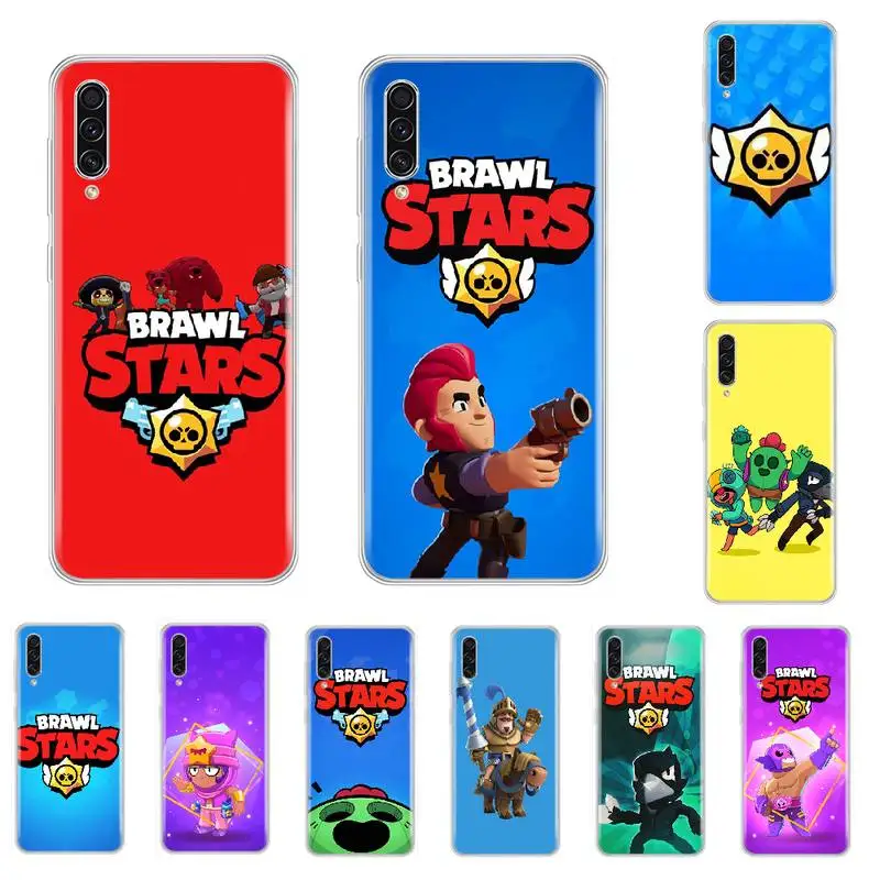 gBrawl and stars phone game Coque Shell Phone Case For samsung galaxy A3 A5 A7 A10 A20 E A30 S A40 A50 A70 A71 A80 2017 2018 | Мобильные