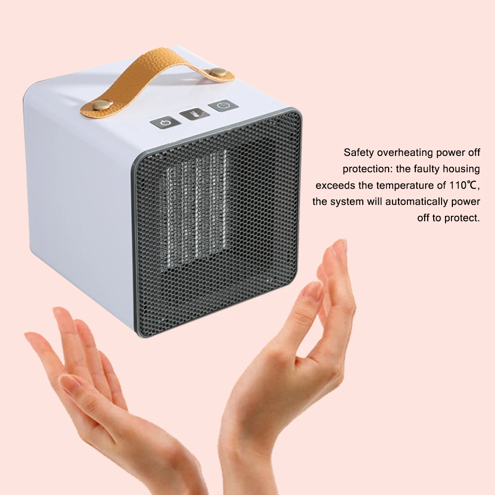 400/800W мини нагреватель домашний маленький обогреватели Портативный Настольный грелка с предохранителем и универсальным питанием-от источника переменного или перегрева Мощность защита от отключения