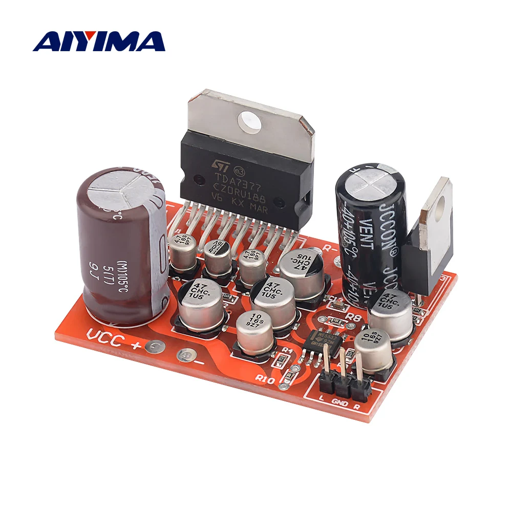 Aiyima Tda7377 Power Amplifier Board 35wx2 Stereo Amp Sound Amplifiers