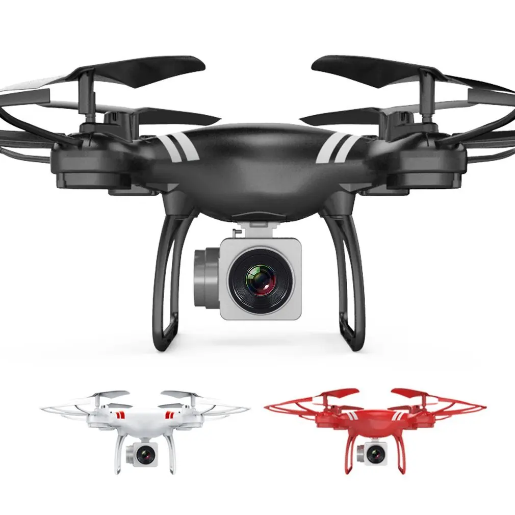 KY101 Радиоуправляемый Дрон с камерой HD 0.3MP 2MP широкоугольный объектив Wi-Fi FPV Квадрокоптер удерживающий высоту Безголовый режим Голосовое управление вертолет