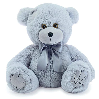 

Soft toy "Ted Bear", 50 cm, ash color