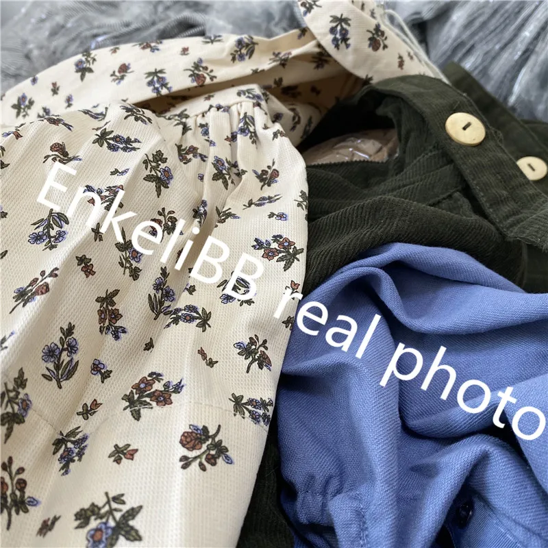 Soor Ploom Toddler Girl Bloomers Little Boys Beautiful Corduroy Overalls High Quality Euripean