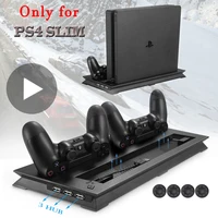 Control Basis Unterstützung für Sony Playstation Spielen Station PS 4 PS4 Slim Lüfter Vertikale Stand Kühler Spiel Konsole Zubehör