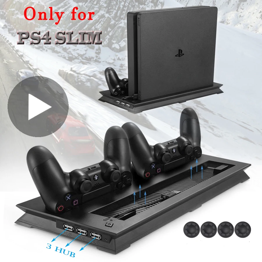 Кулер для игровой консоли Sony PS4 5 в пост. Тока | Электроника
