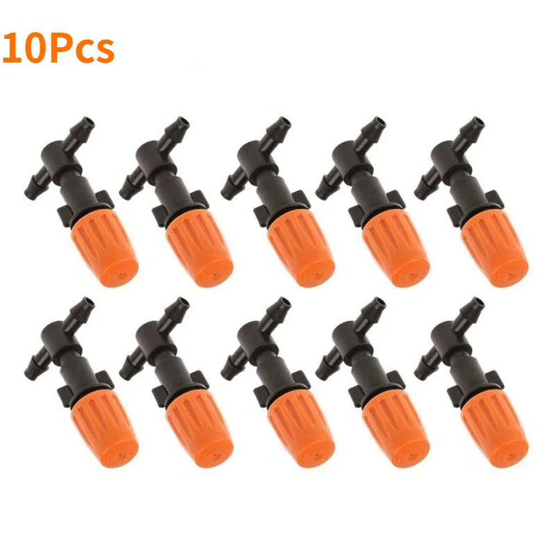 10/20Pcs Micro Drip Irrigation Misting Nozzles Garden Adjustable Watering Sprayer Misting Atomizing Sprinkler Drippers 