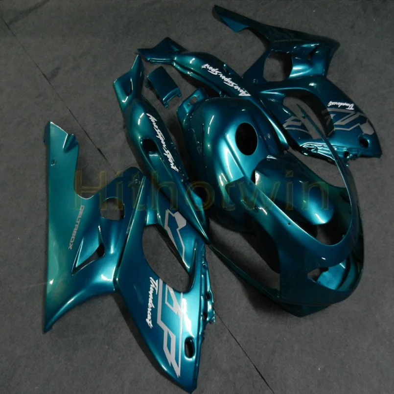 Капот мотоцикла на заказ для YZF600R Thunderent 1997-2007 моторные Обтекатели литья под давлением красное пламя