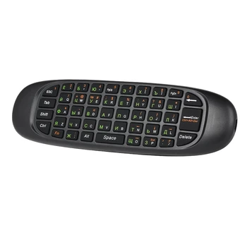 

2.4G Russian English Air Mouse & Wireless Keyboard Remote Control For Smart TV Android PC
