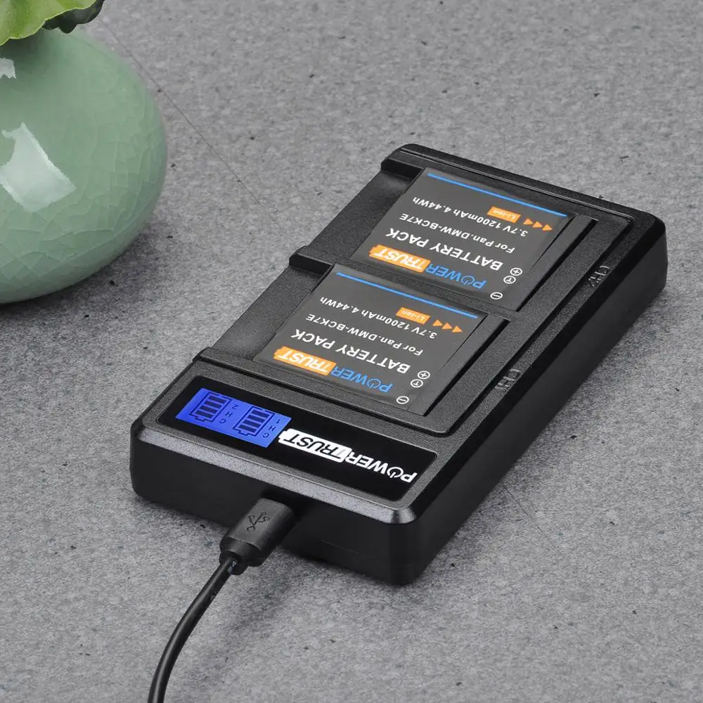 Chargeur Secteur + Voiture DMW-BCK7 / BCK7E Pour Panasonic DMC-FX90K - Neuf