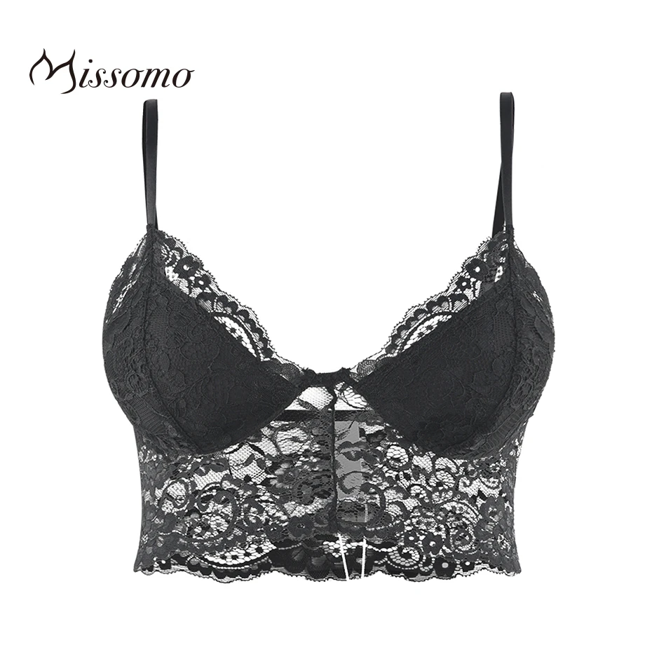 

Missomo Soft Lace Wireless Bras For Women Sexy VS BH Bralet Modis Push Up Bralette Plus Size Seamless Cup Hot Brassiere Lingerie