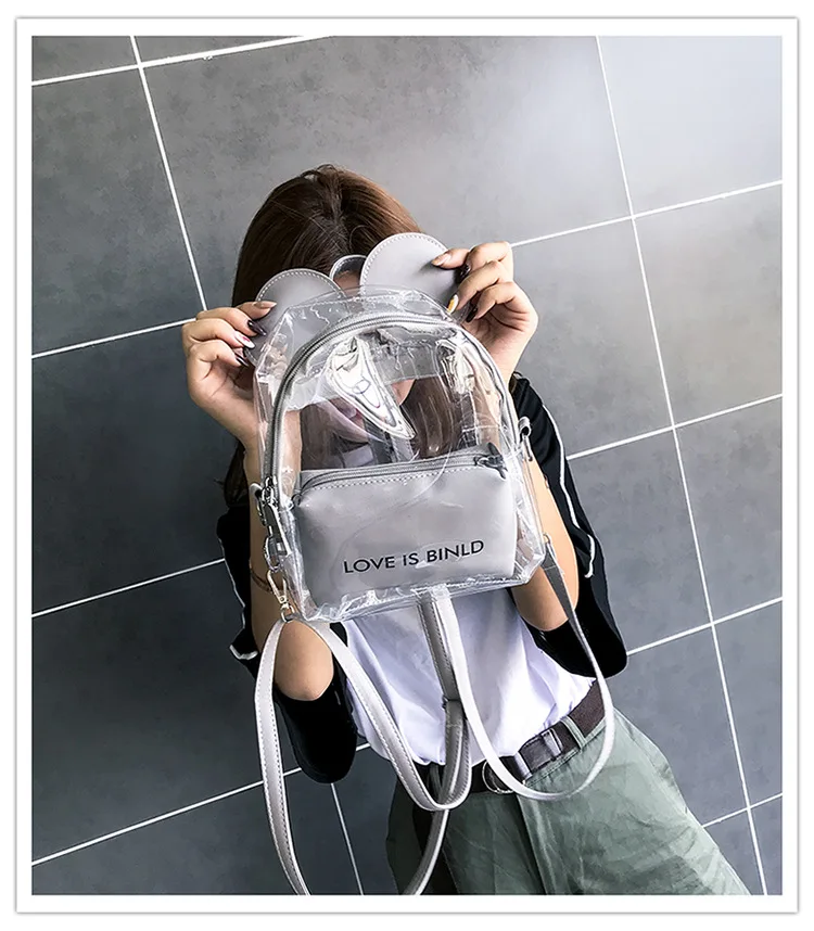 

New hot ladies mini backpack shoulder bag multi-function bag