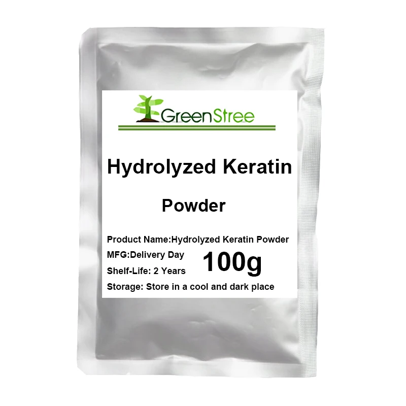 

Hydrolyzed keratin Moisturizing and Anti Wrinkle Care Skin and supplement nutrition to delay aging