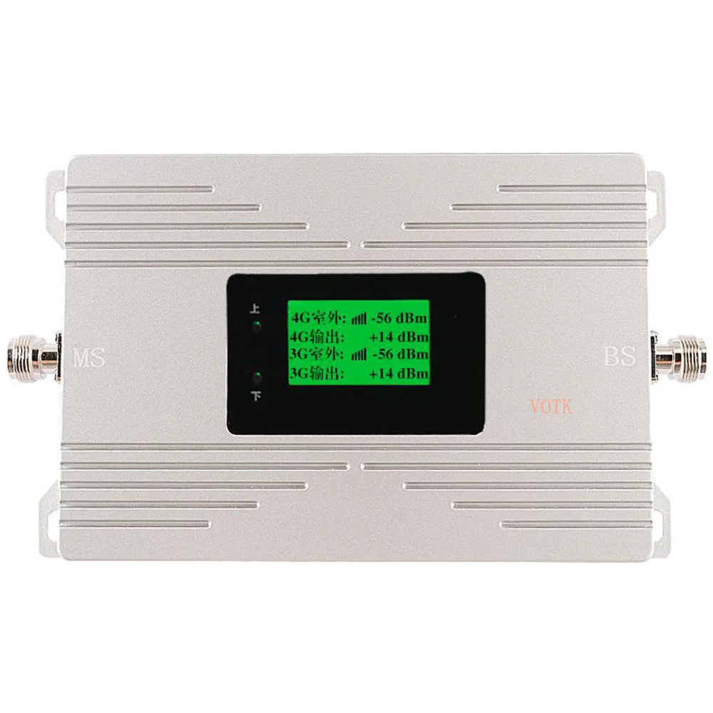 

VOTK 2019 NEW AGC ALARM function GSMDCS Dual Band Signal Repeater APP program High power Mobile Phone Signal Booster