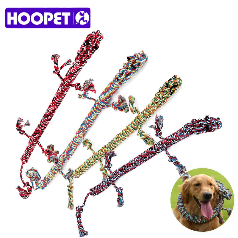 HOOPET Pet Toys Dogs Cotton Rope Widget Puppy Chew Supplies Doggie Anti