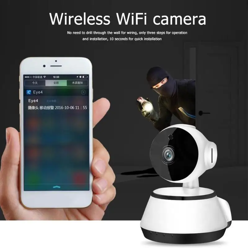 ALLOYSEED 720 P HD Wifi IP камера сетевая инфракрасная ночное видение беспроводная детский