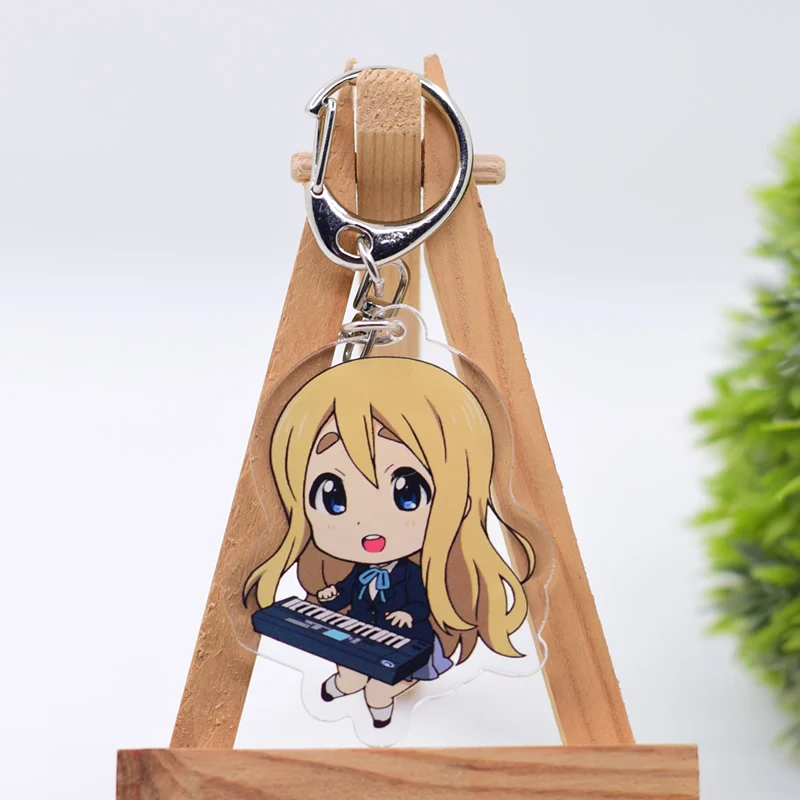 WL0916 K-ON! Keychain Acrylic Cartoon Keyring Accessories | Украшения и аксессуары