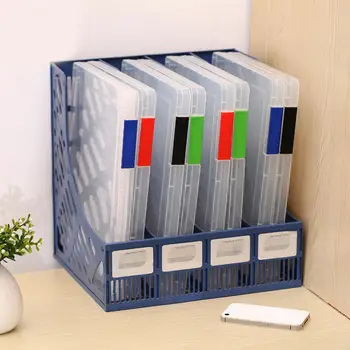 

Transparent Storage Box Clear Plastic Document Paper Filling Case A4 File Box