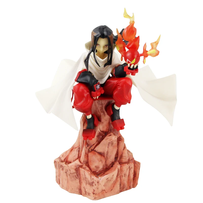 17-24 см ARTFX J аниме шаман король Йо Асакура и Хао 1/8 Масштаб ПВХ фигурка Коллекционная модель куклы игрушки подарок - Цвет: 24cm B opp bag