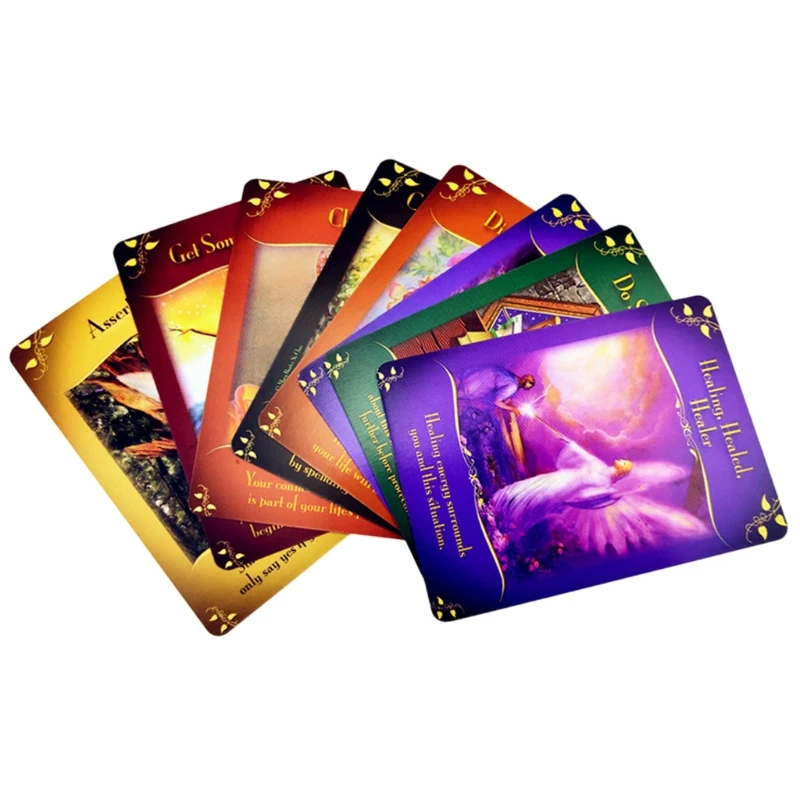 

Magical Messages from the Fairies Oracle Cards Party Board Game 44 Cards Deck Tarot Divination Fate Card
