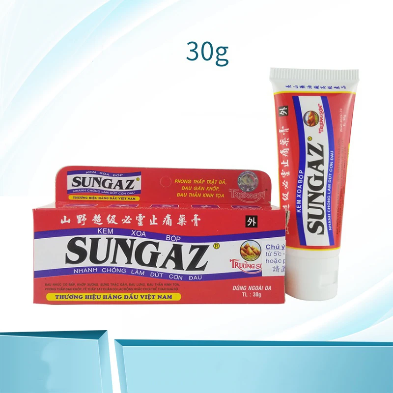 30g/pcs Vietnam Sungaz Sprain For Shoulder Neck Head Abdomen Waist Hand And Foot Pain.Relax The Whole Body | Красота и здоровье