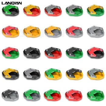 

Motorcycle Plate Foot Pad Side Stand Enlarge Kickstand For Kawasaki Z 400 ninja 400 2018-2020 versys 650 2010-2019 KLX 250 09-16